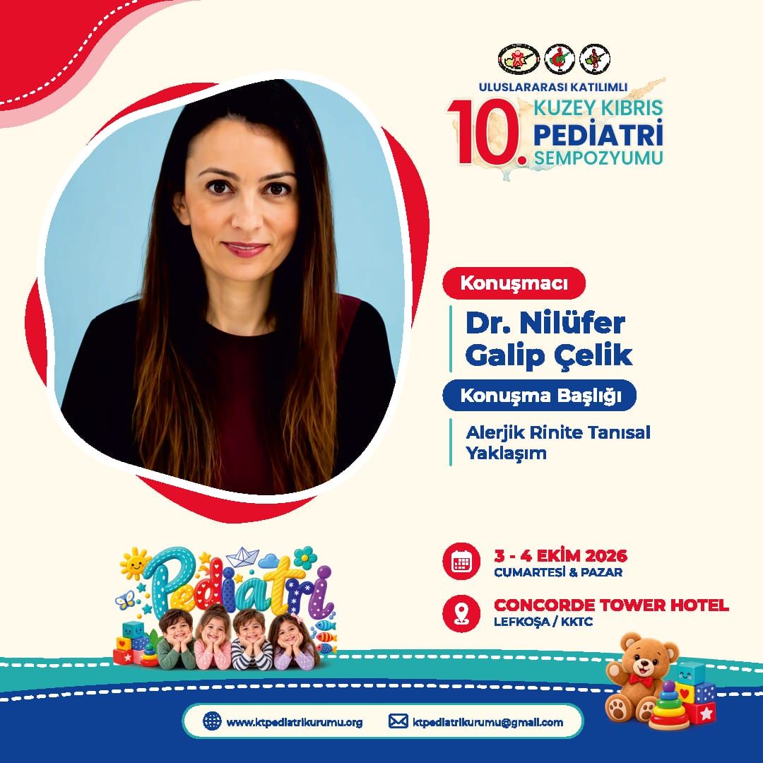 Uluslararası Katılımlı 10. Kuzey Kıbrıs Pediatri Sempozyumu Sempozyum Çağrısı