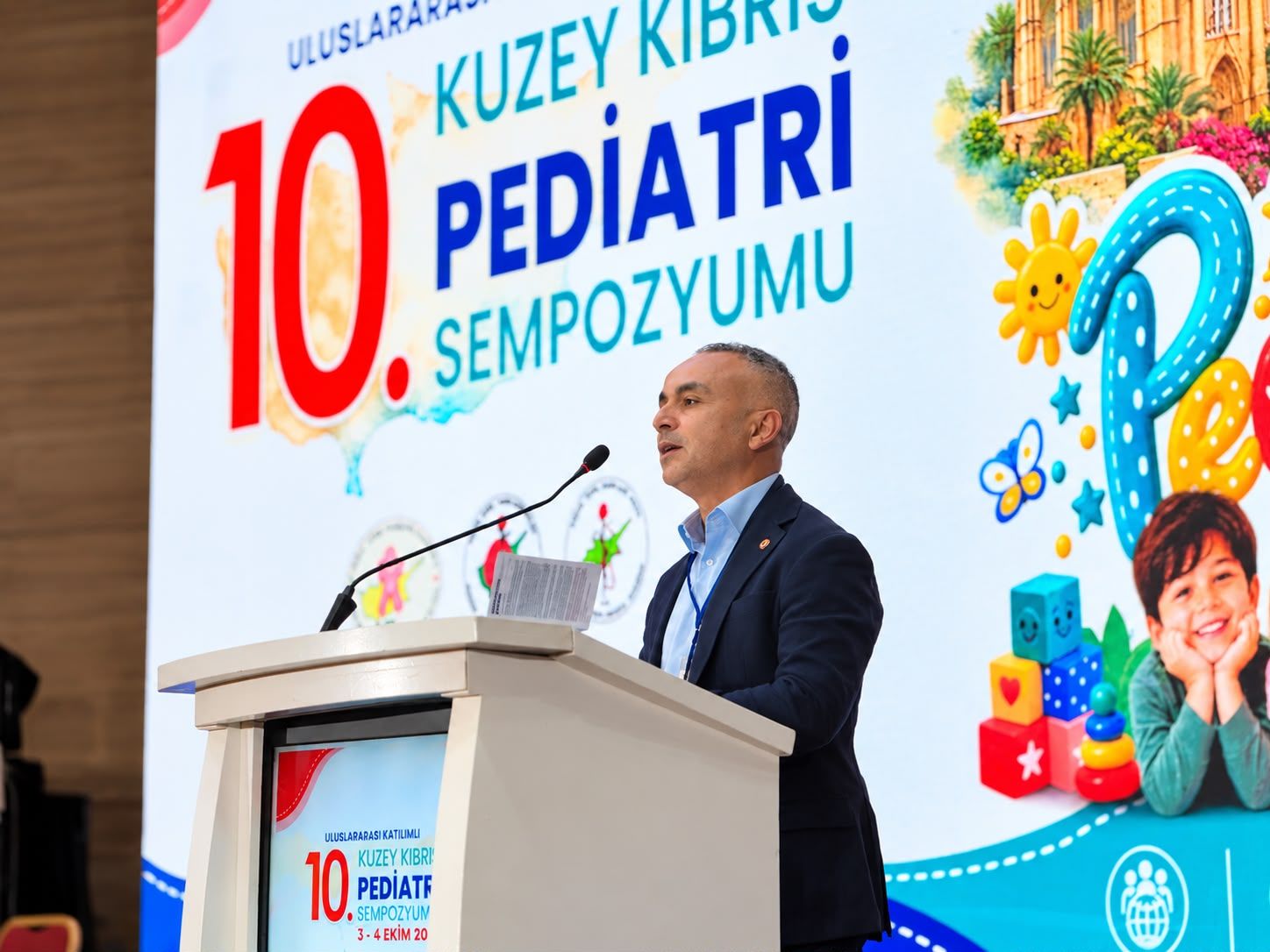 BASIN AÇIKLAMASI: Uluslararası Katılımlı 10. Kuzey Kıbrıs Pediatri Sempozyumu Başarıyla Tamamlandı