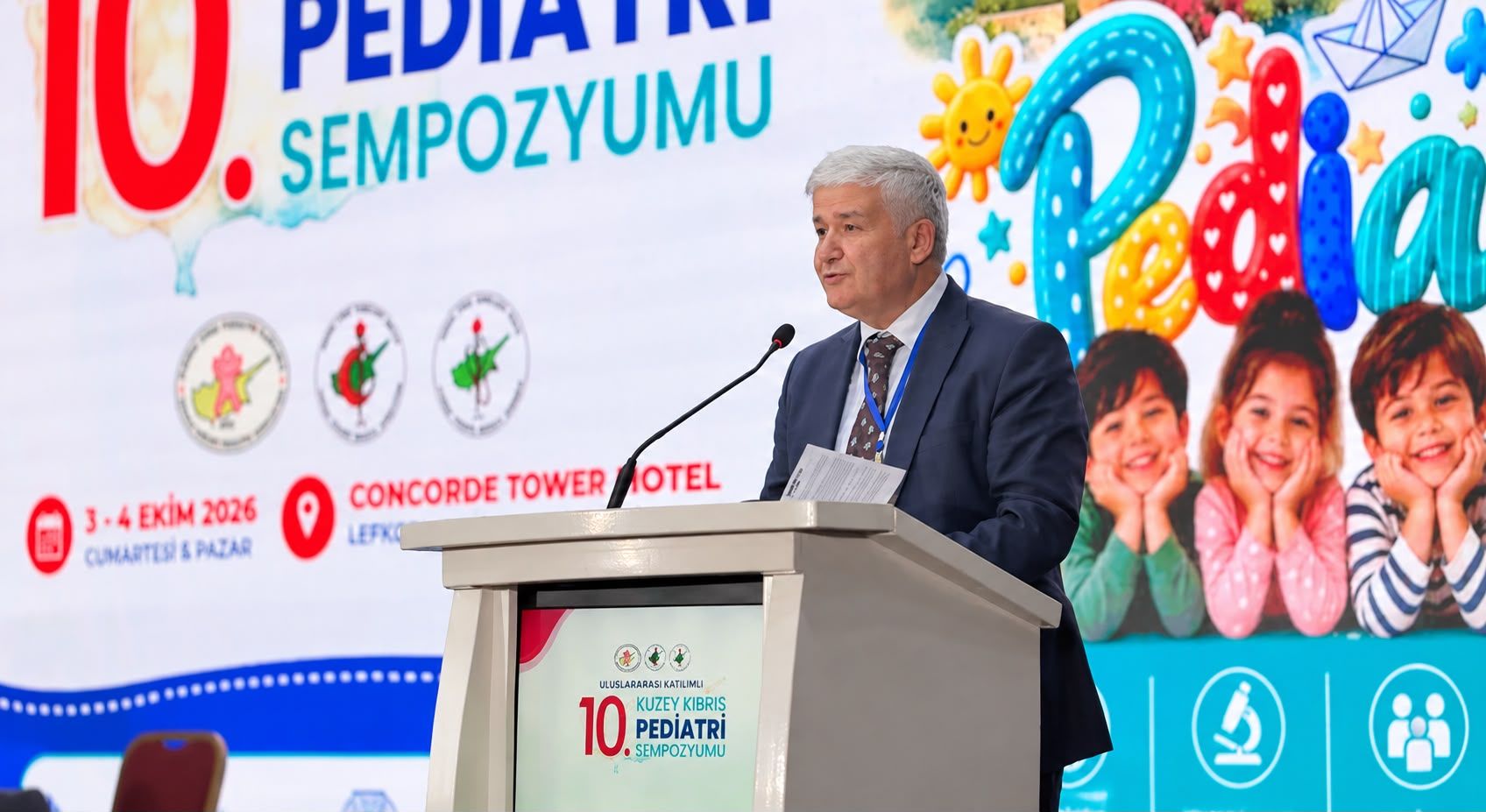 BASIN AÇIKLAMASI: Uluslararası Katılımlı 10. Kuzey Kıbrıs Pediatri Sempozyumu Başarıyla Tamamlandı