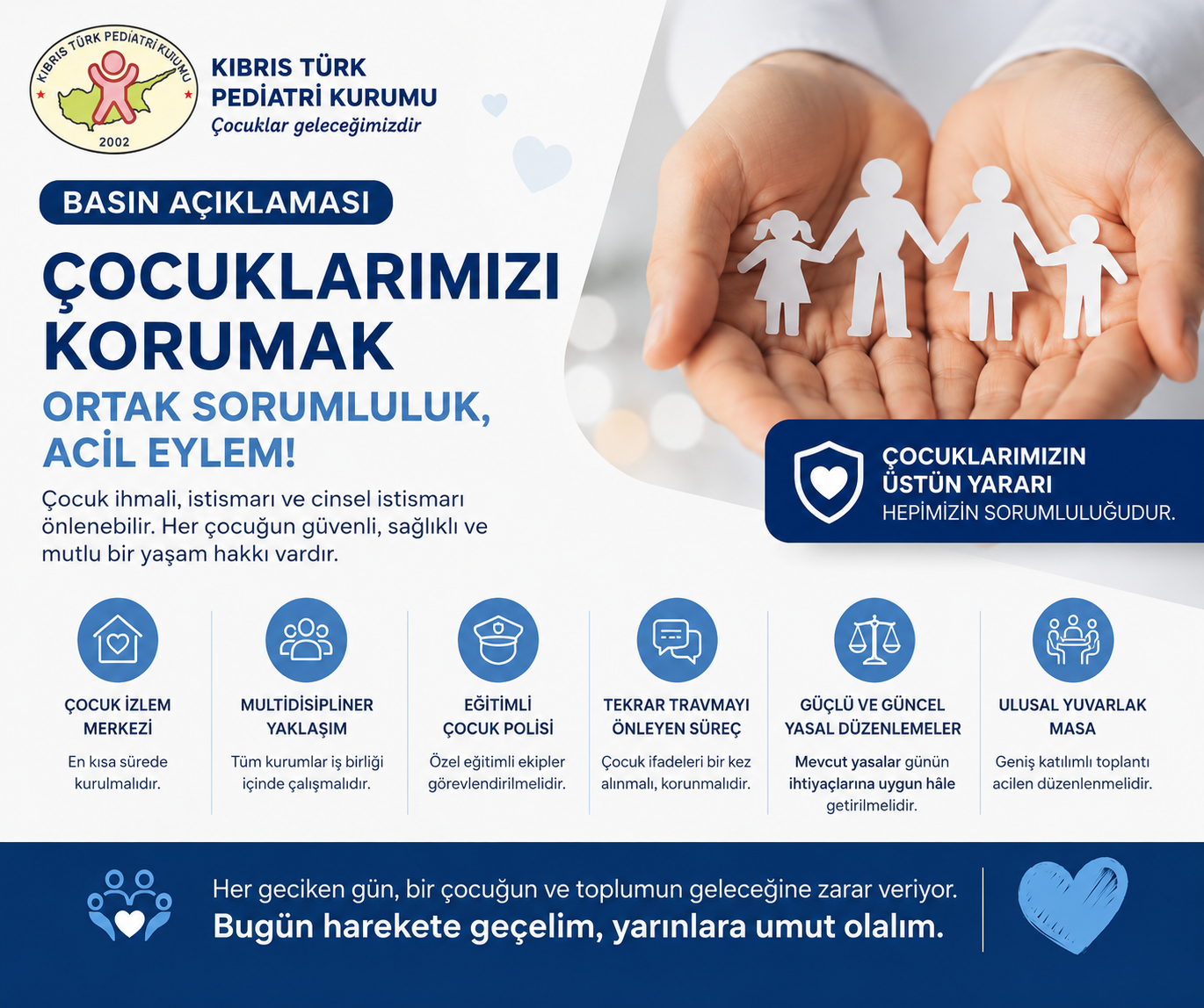 Çocuklarımızı Korumak İçin Ortak Sorumluluk ve Acil Eylem Çağrısı